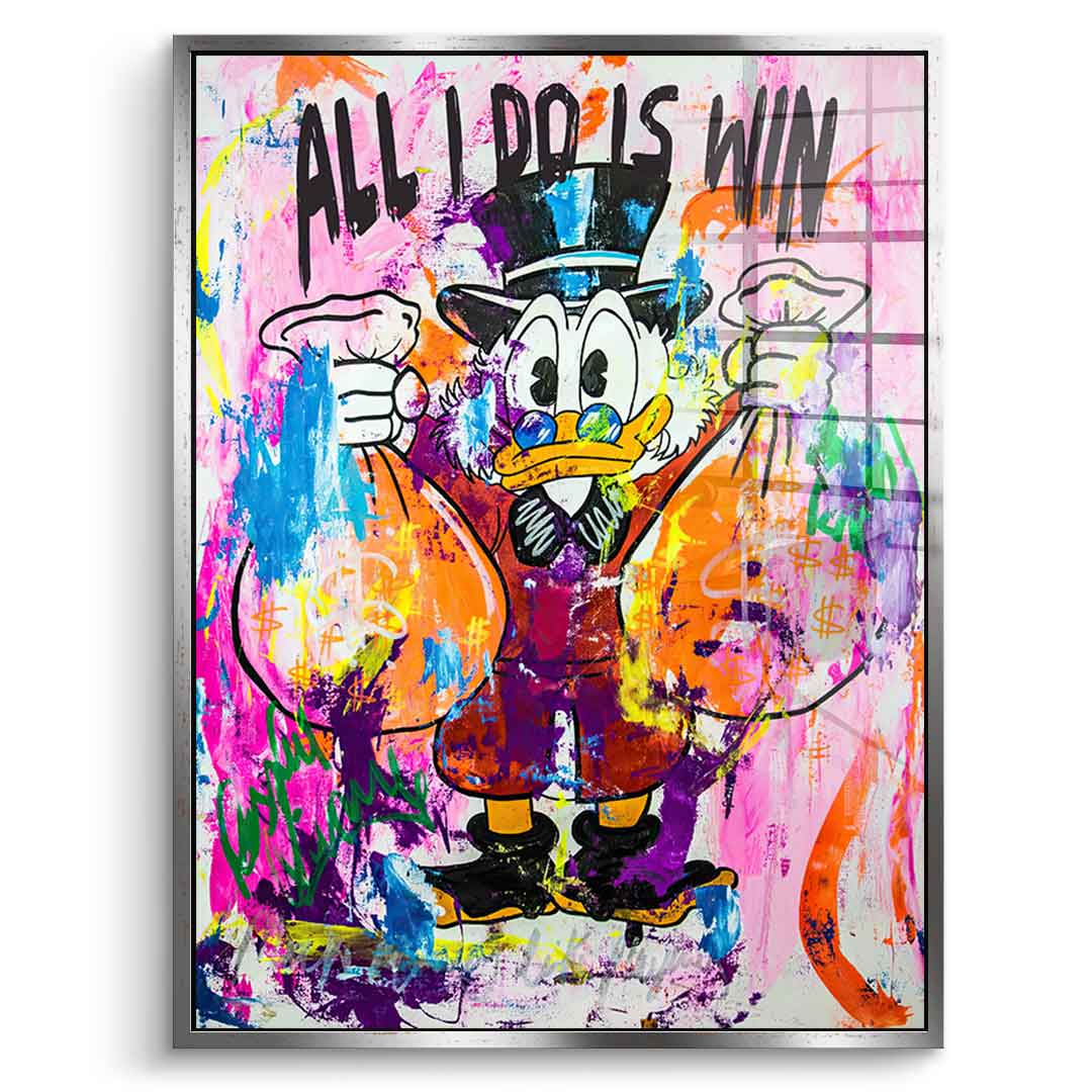 Money Bags Rules - Acrylic glass