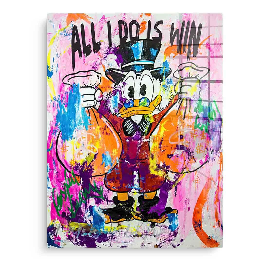 Money Bags Rules - Acrylic glass