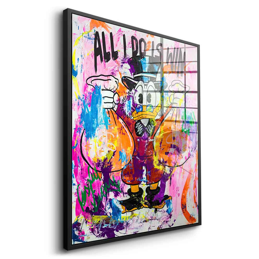 Money Bags Rules - Acrylic glass