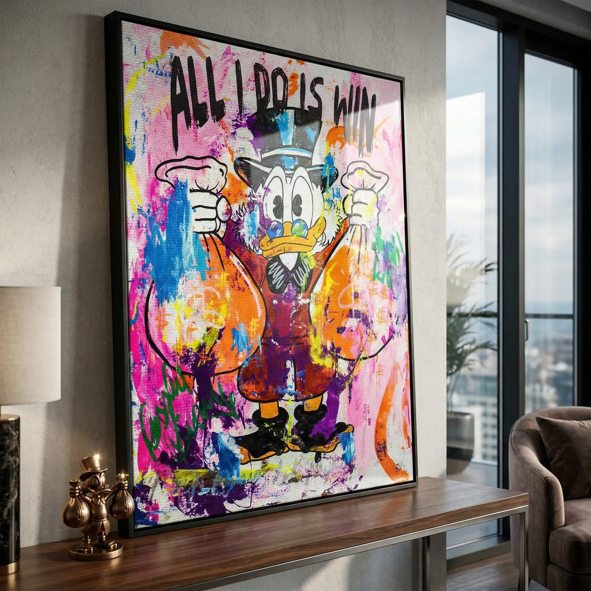 Money Bags Rules - Acrylic glass