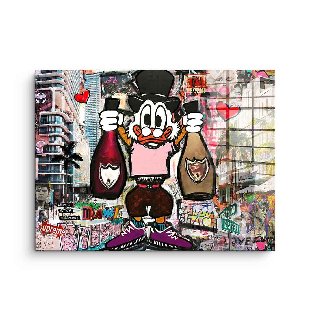 Dagobert Miami - Acrylic glass