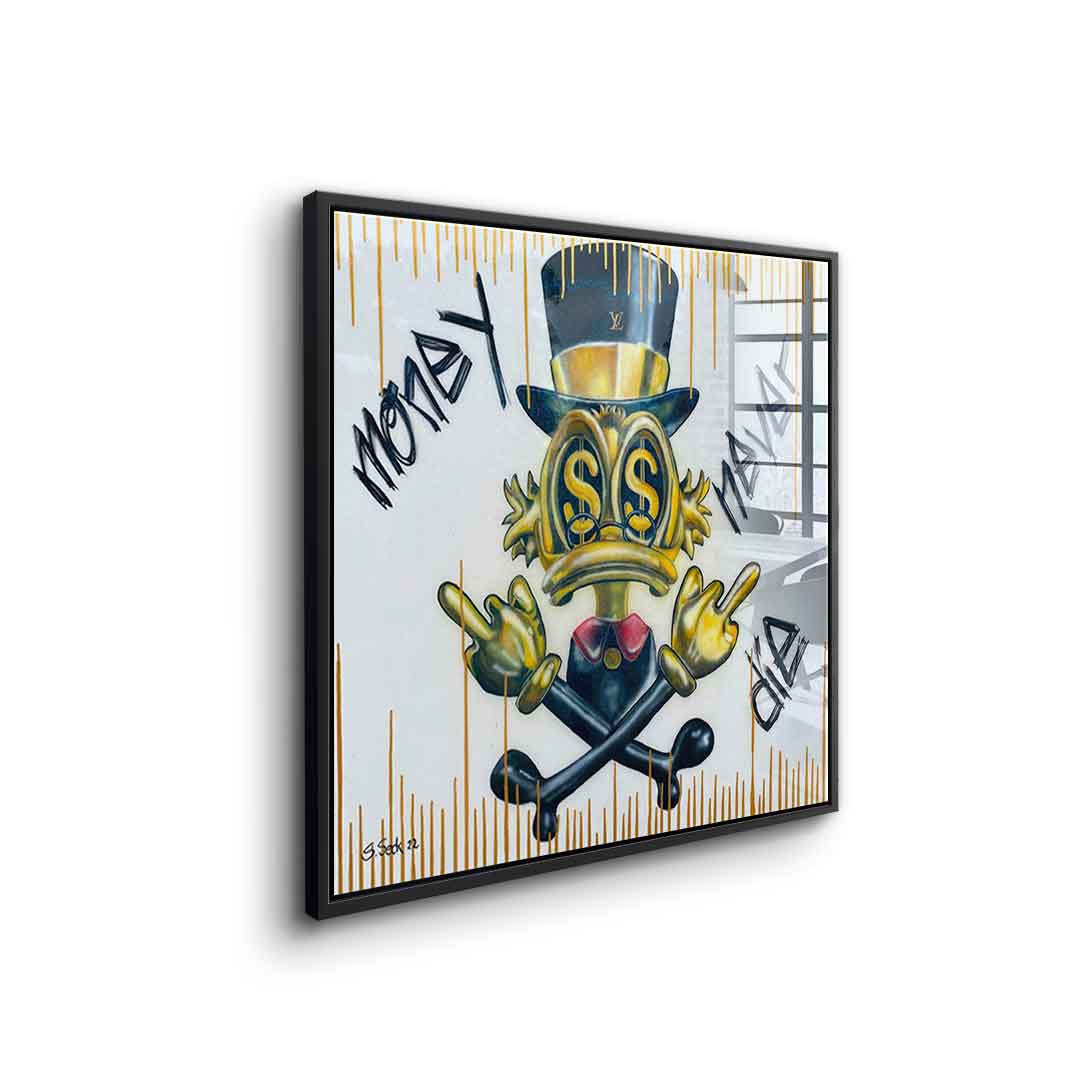 Money never die - Acrylglas