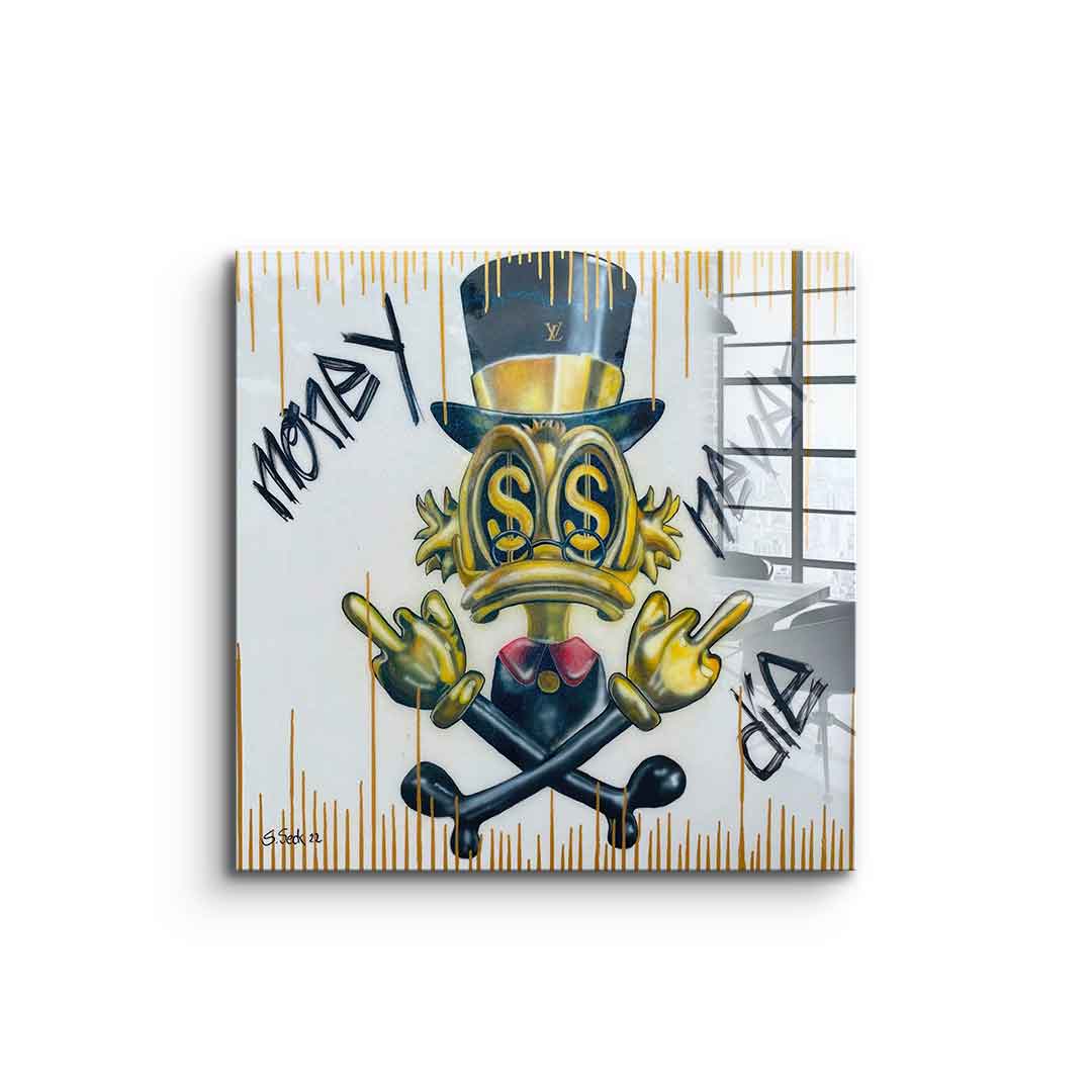 Money never dies - Acrylic glass