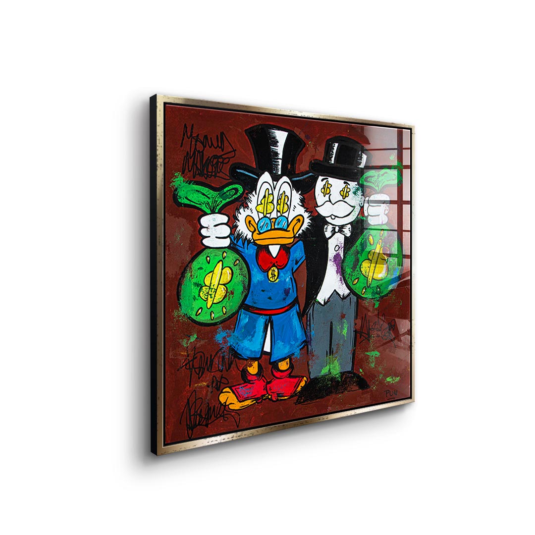 Hustle Friendship - Acrylglas