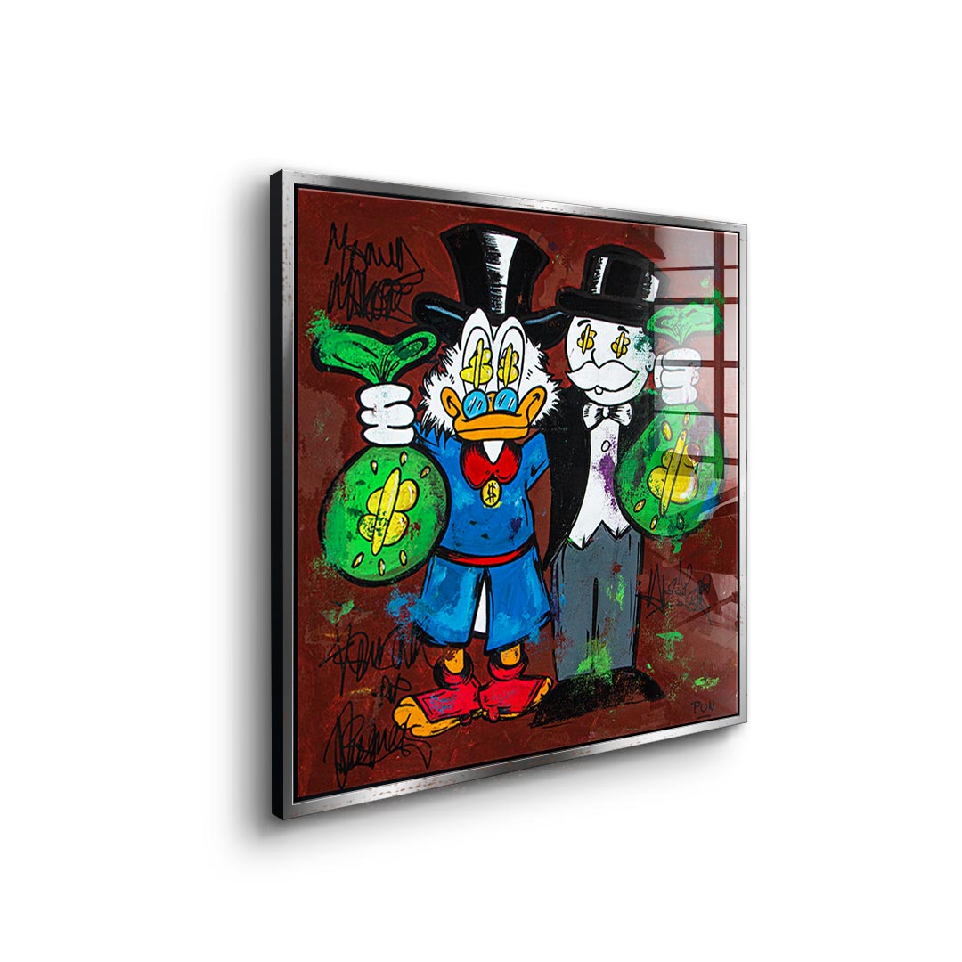 Hustle Friendship - Acrylglas