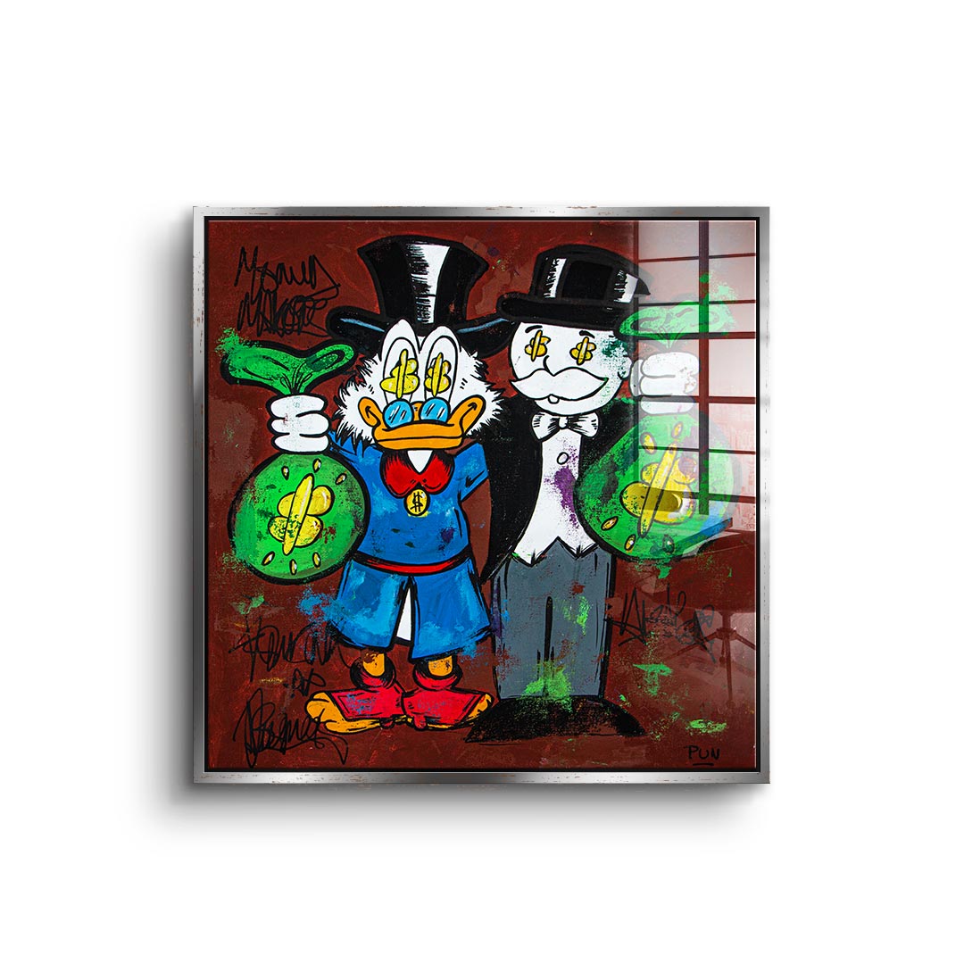 Hustle Friendship - Acrylglas
