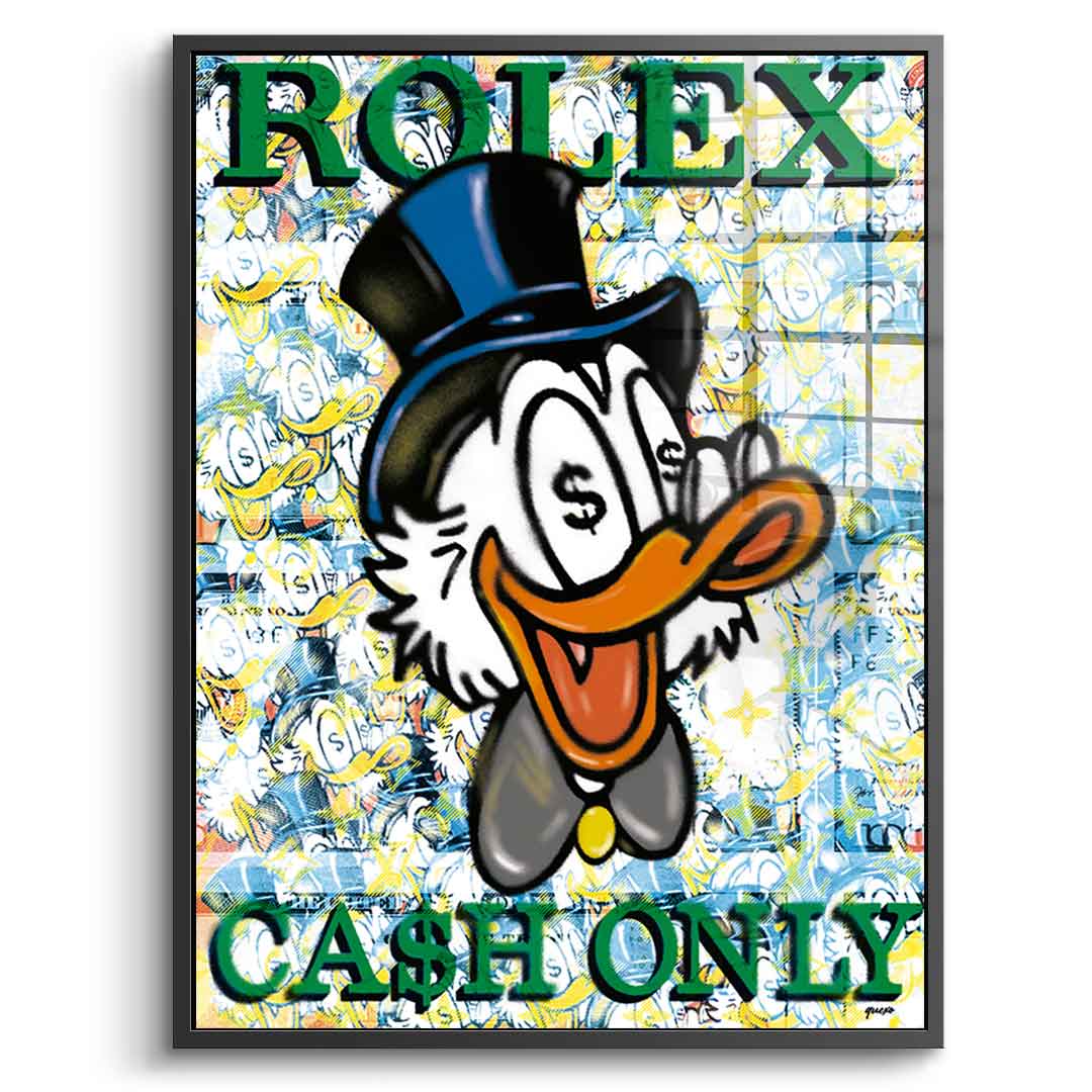 Cash only - Acrylglas