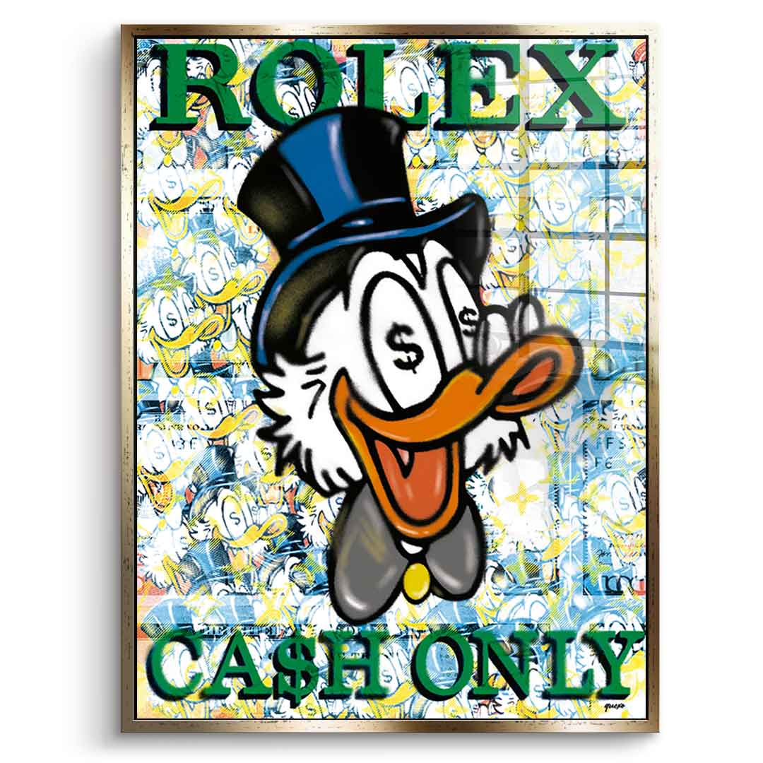 Cash only - Acrylglas