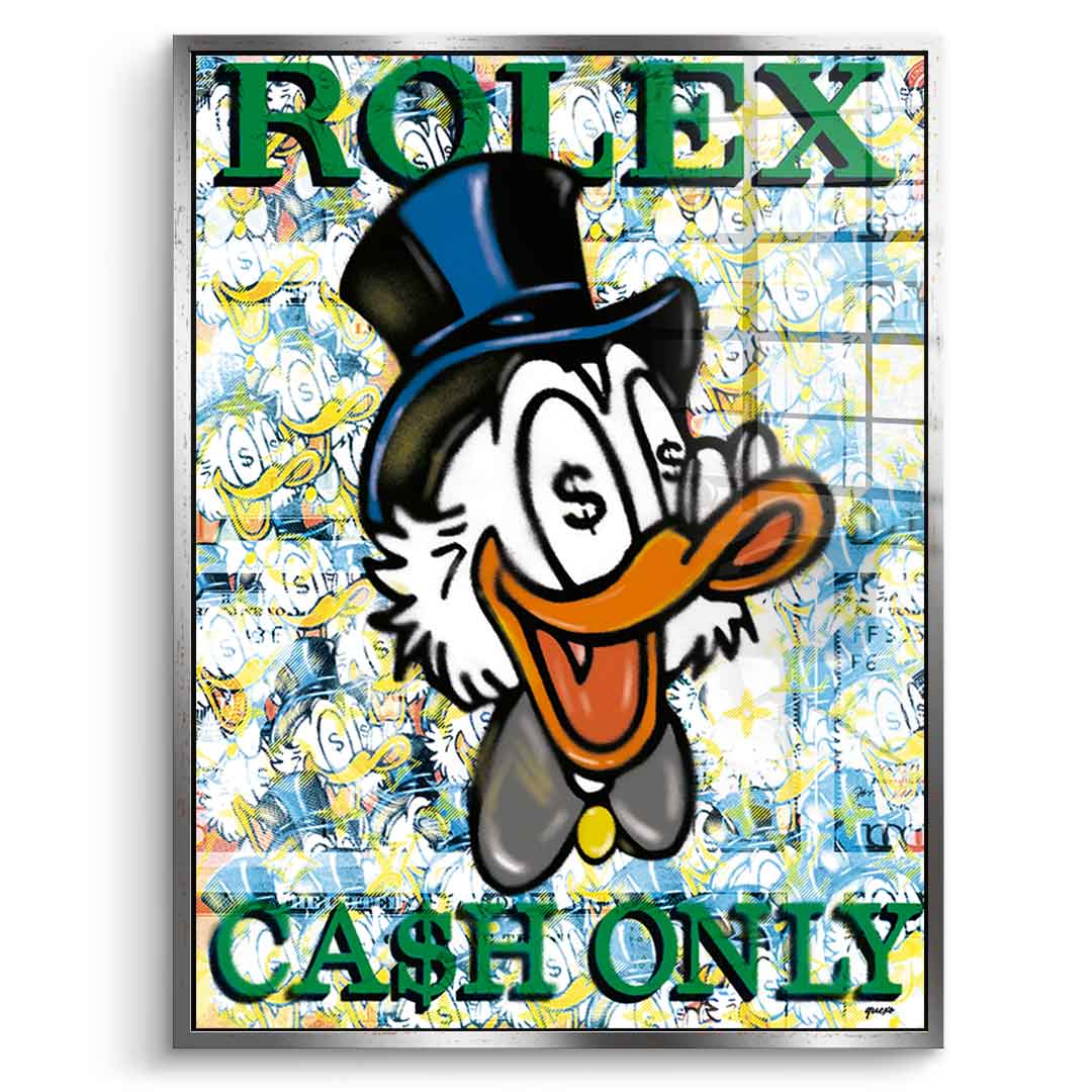 Cash only - Acrylglas