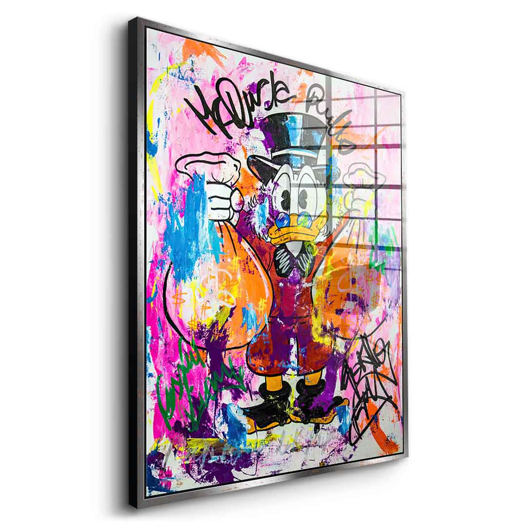 Money Bags Rules - Acrylic glass