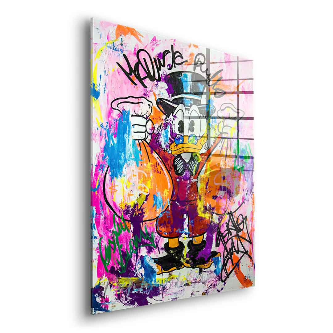 Money Bags Rules - Acrylglas