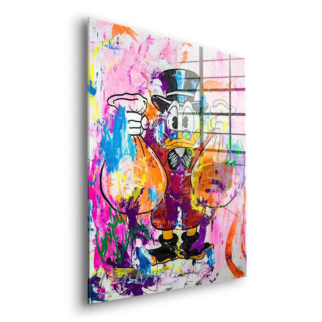 Money Bags Rules - Acrylic glass