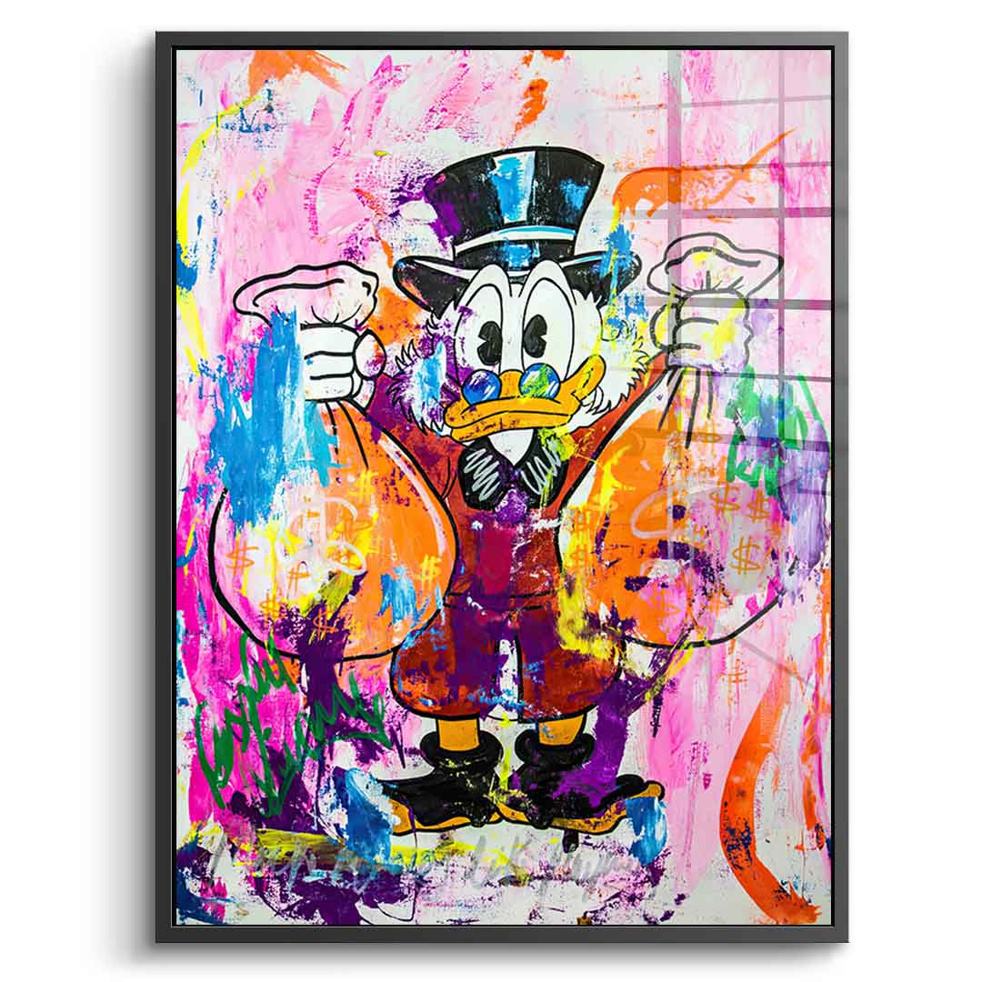 Money Bags Rules - Acrylic glass