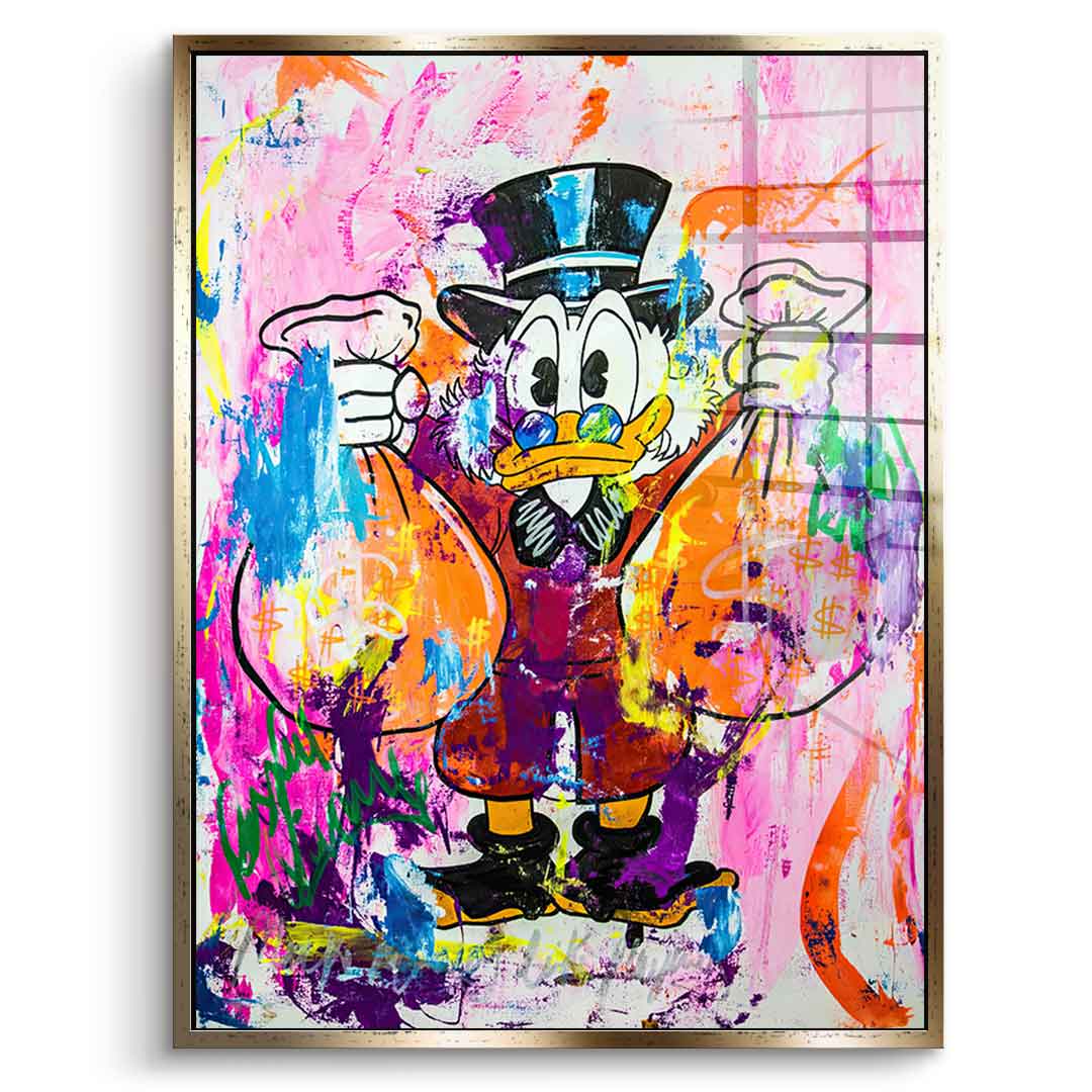 Money Bags Rules - Acrylic glass