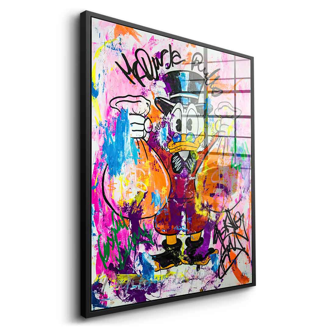 Money Bags Rules - Acrylic glass