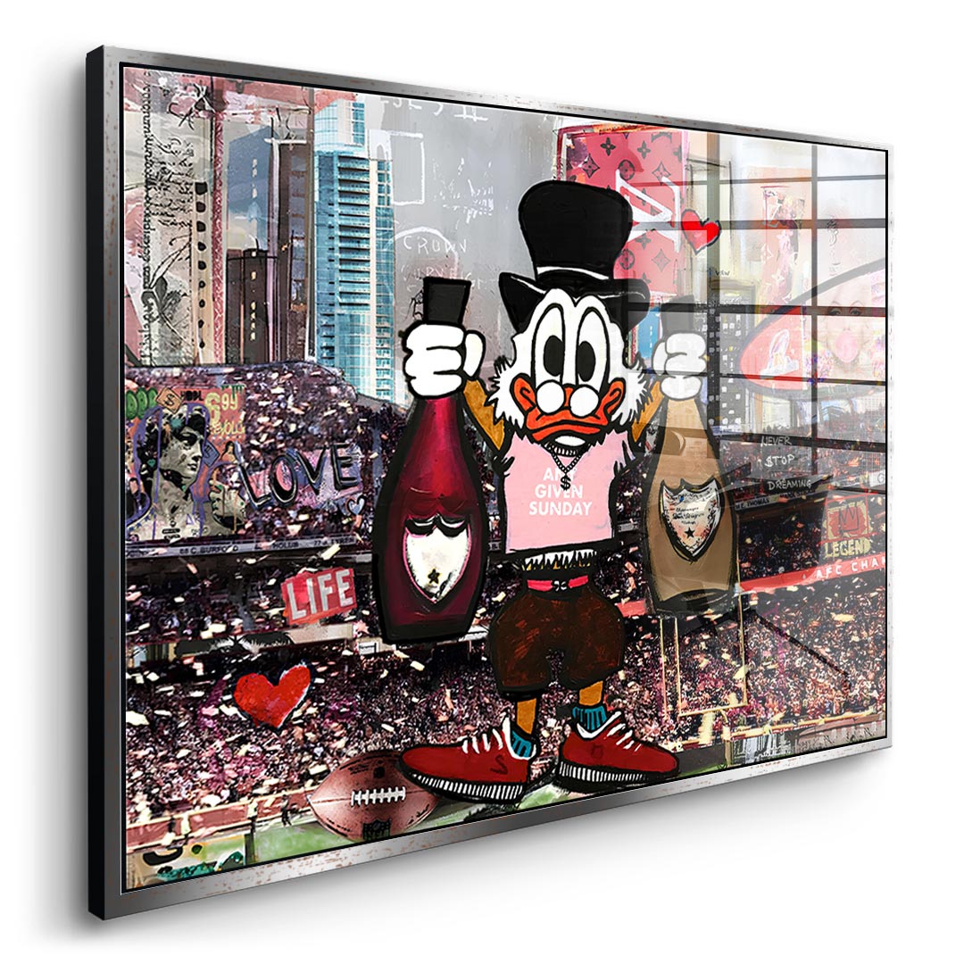 Scrooge McDuck any given - Acrylic glass