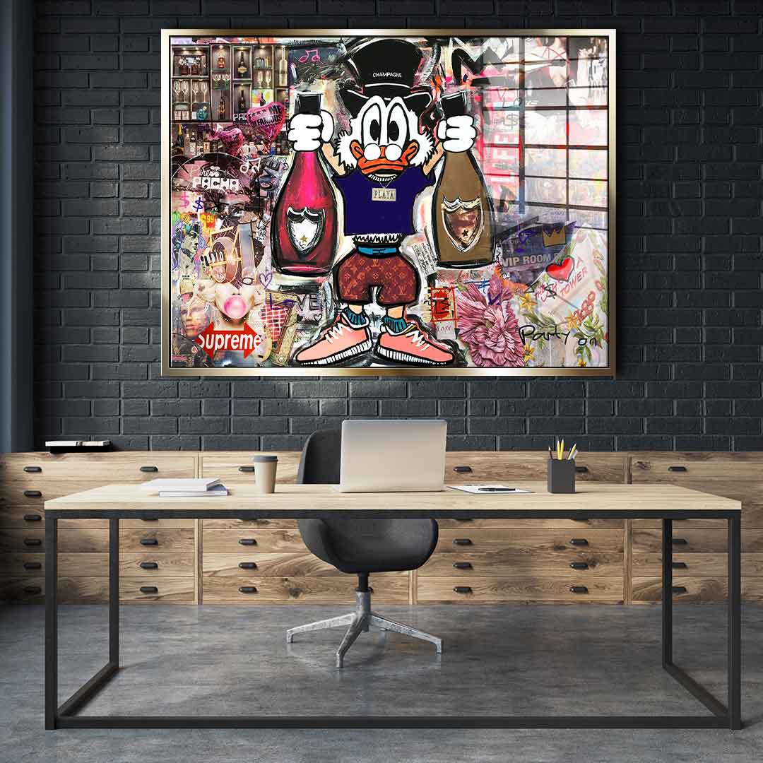 Dagobert Party - Acrylglas