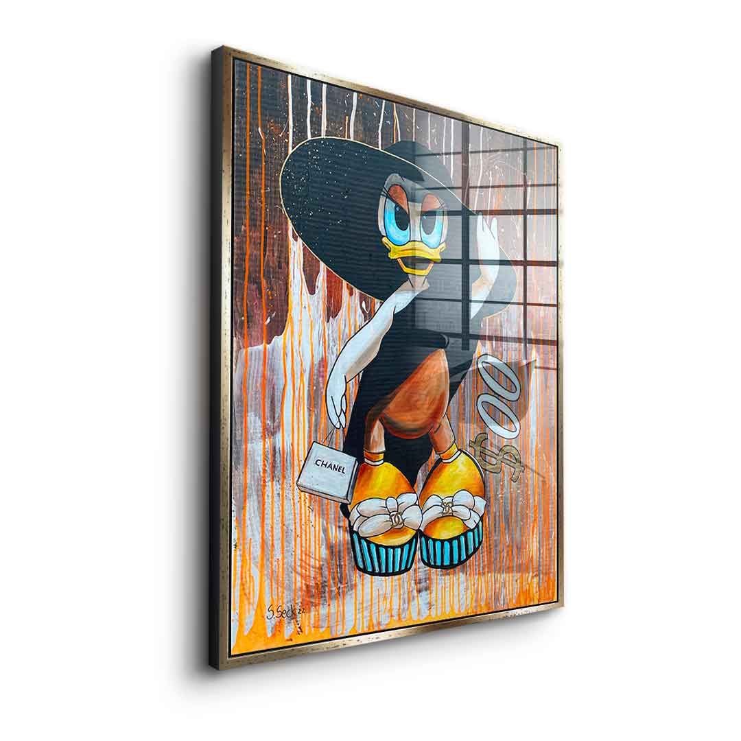 Money is not Enough - acrylic glass