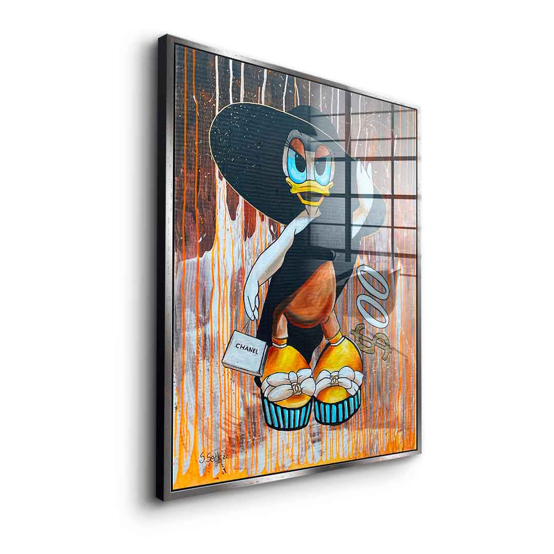 Money is not Enough - acrylic glass