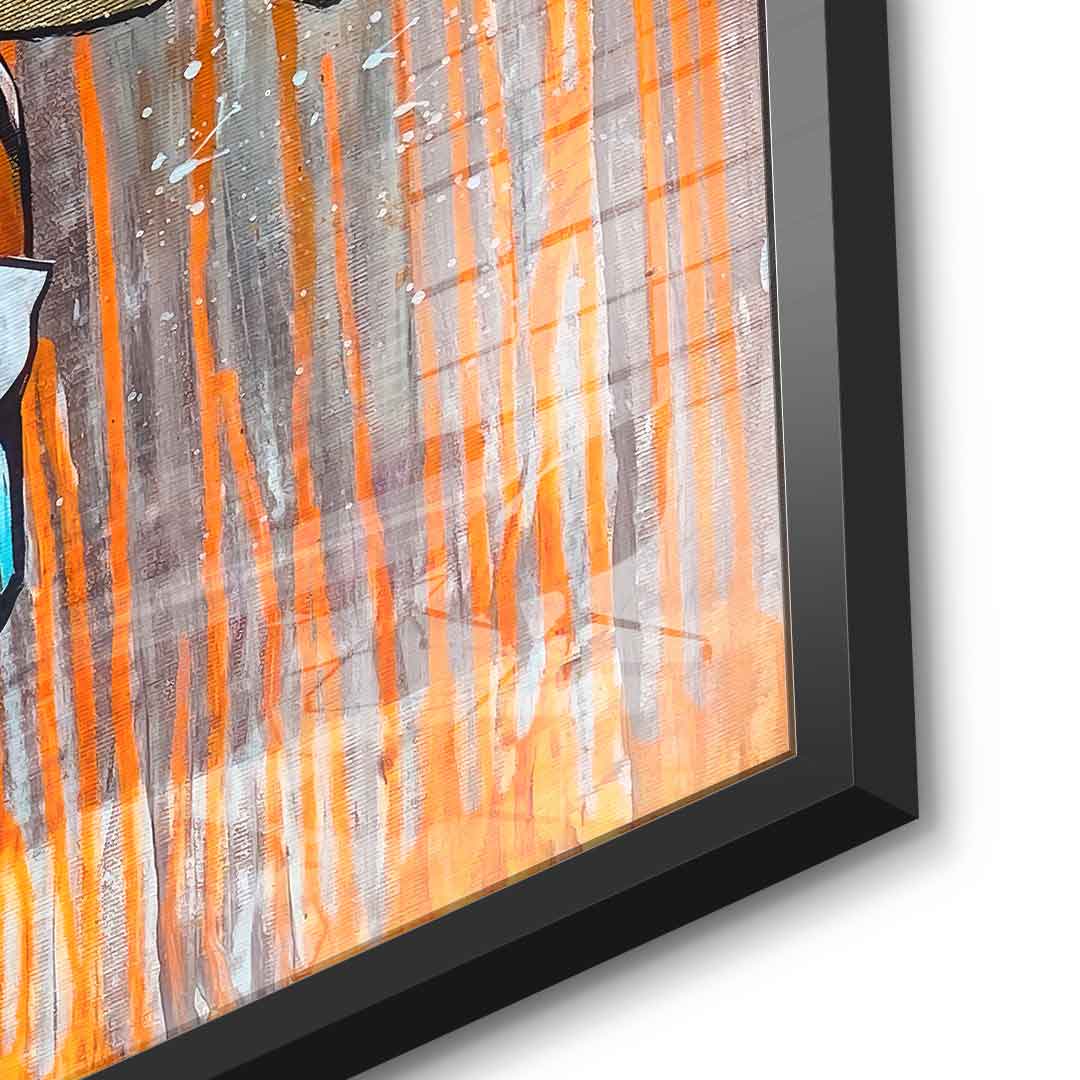 Money is not Enough - acrylic glass