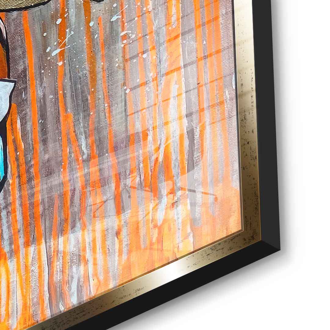 Money is not Enough - Acrylglas