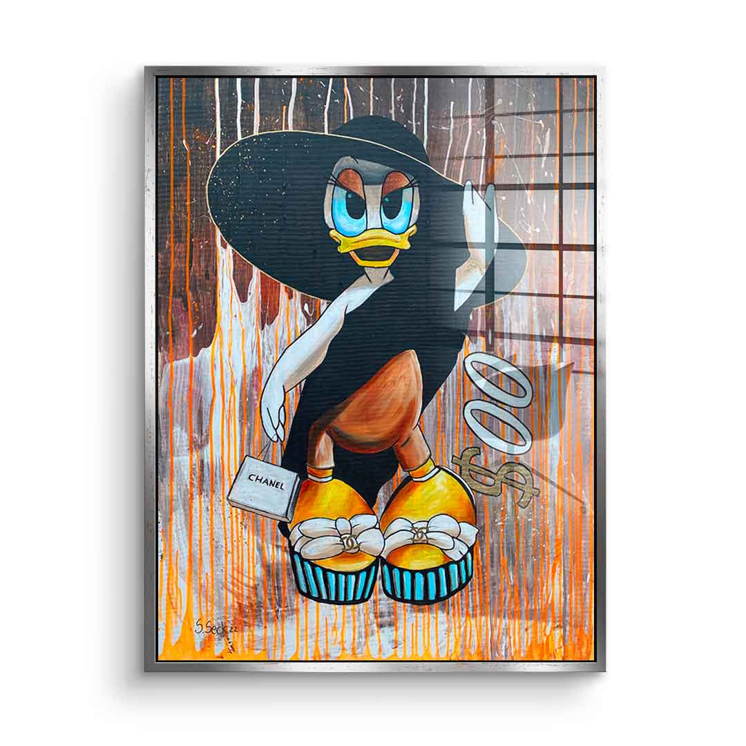 Money is not Enough - acrylic glass