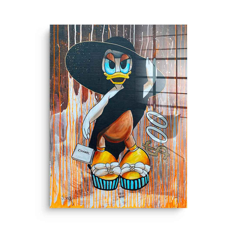 Money is not Enough - Acrylglas