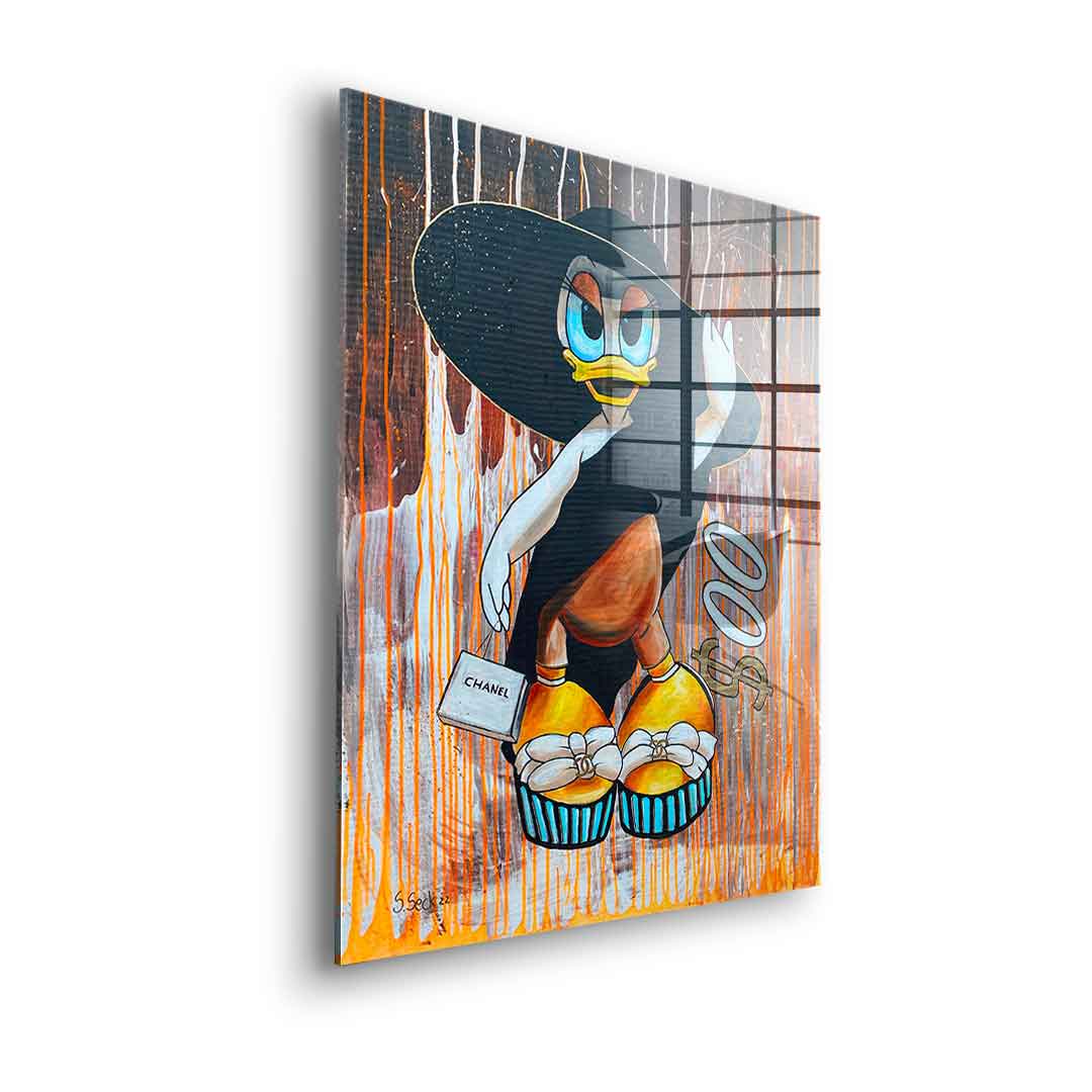 Money is not Enough - acrylic glass