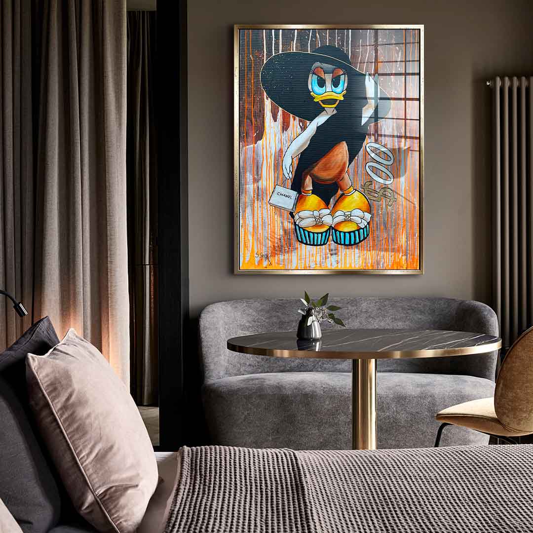 Money is not Enough - Acrylglas