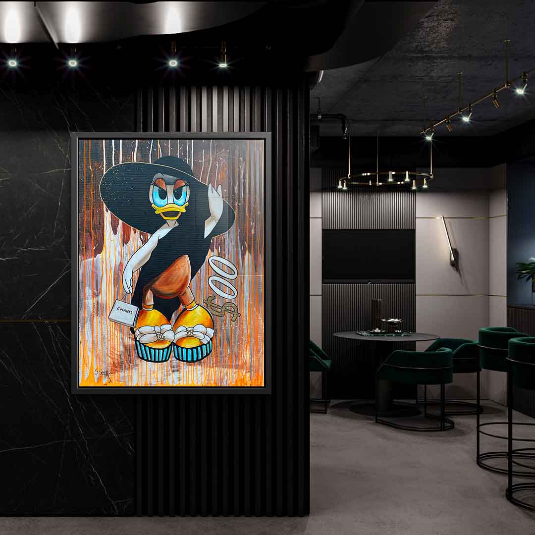 Money is not Enough - acrylic glass