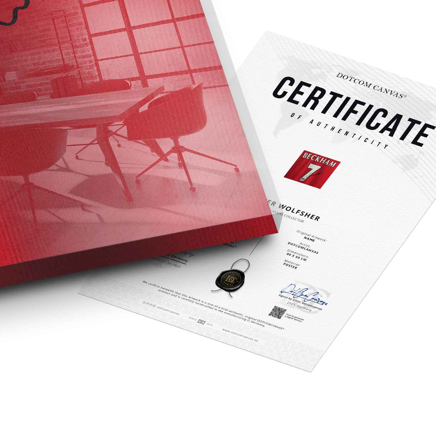 Beckham - Square Edition - Acrylic glass