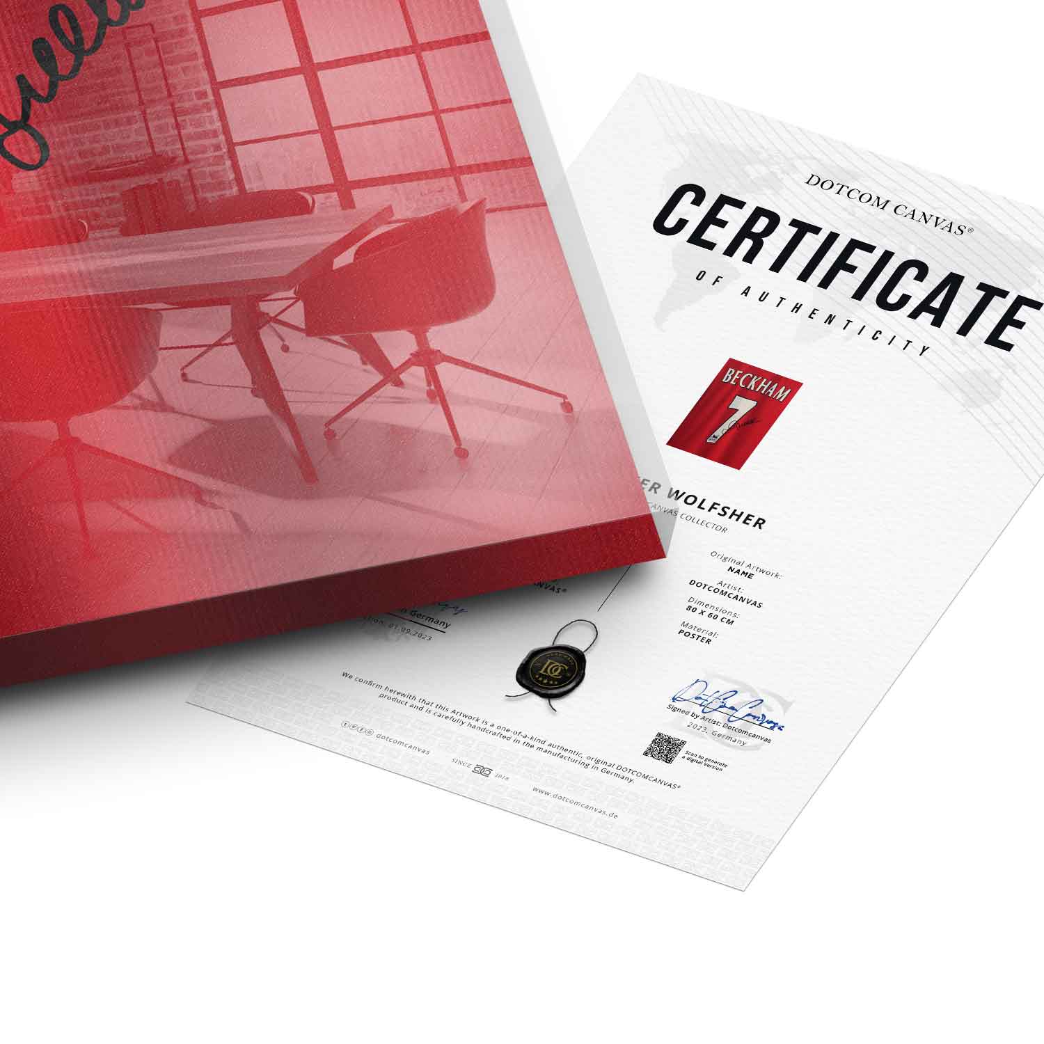 Beckham - Acrylic glass