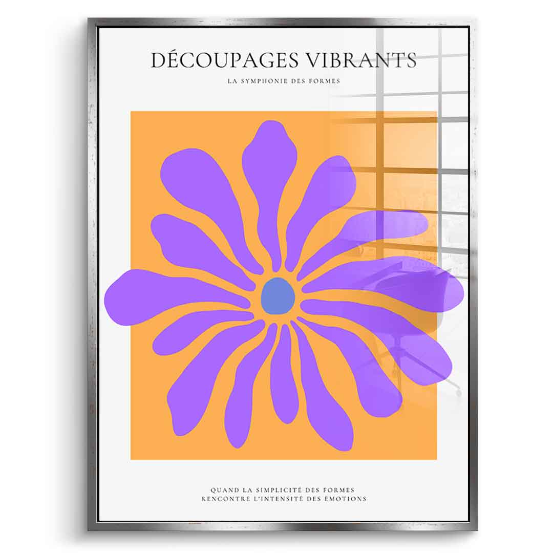 Découpages vibrants - acrylic glass