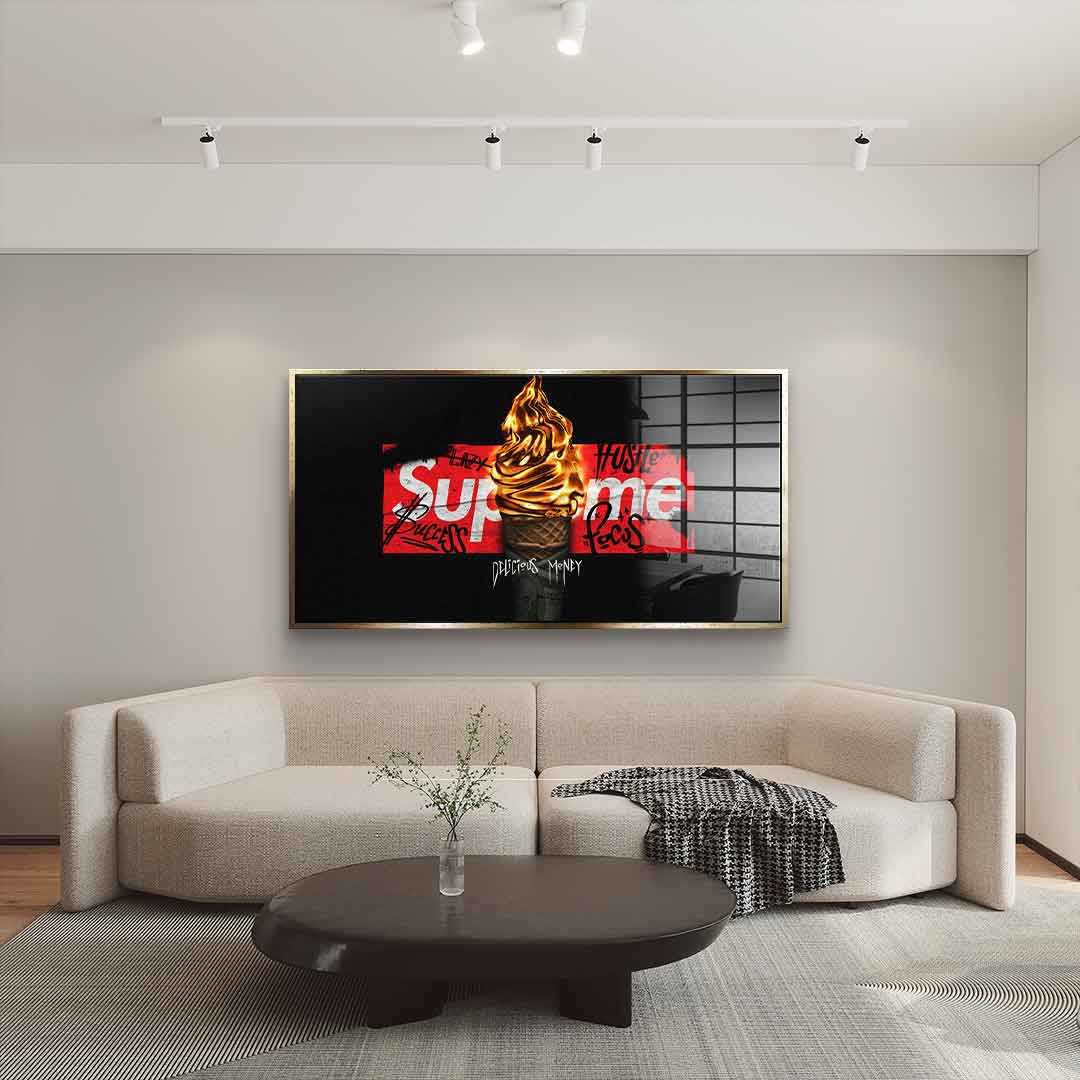 Delicious Money - Acrylglas