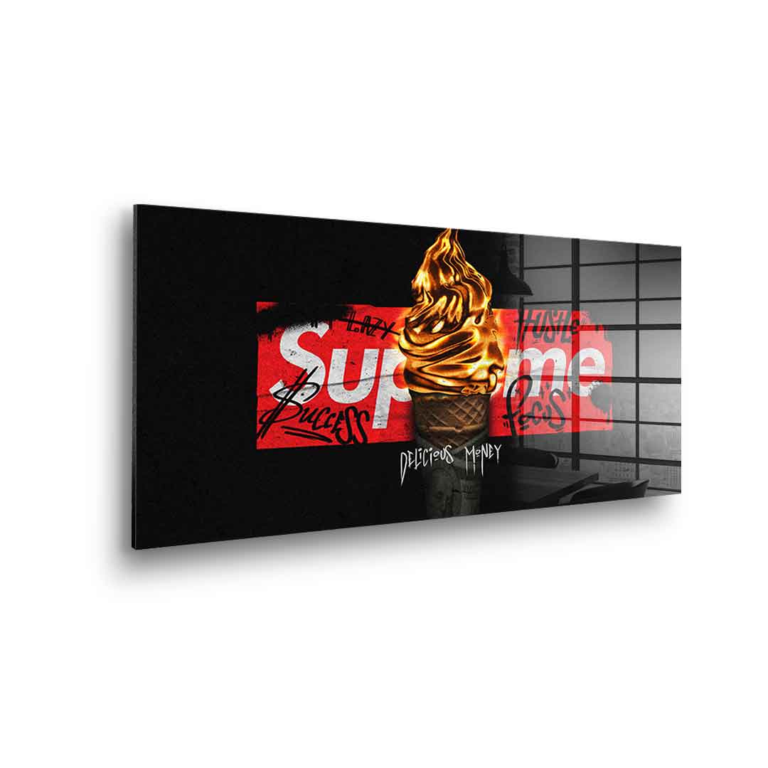 Delicious Money - Acrylglas