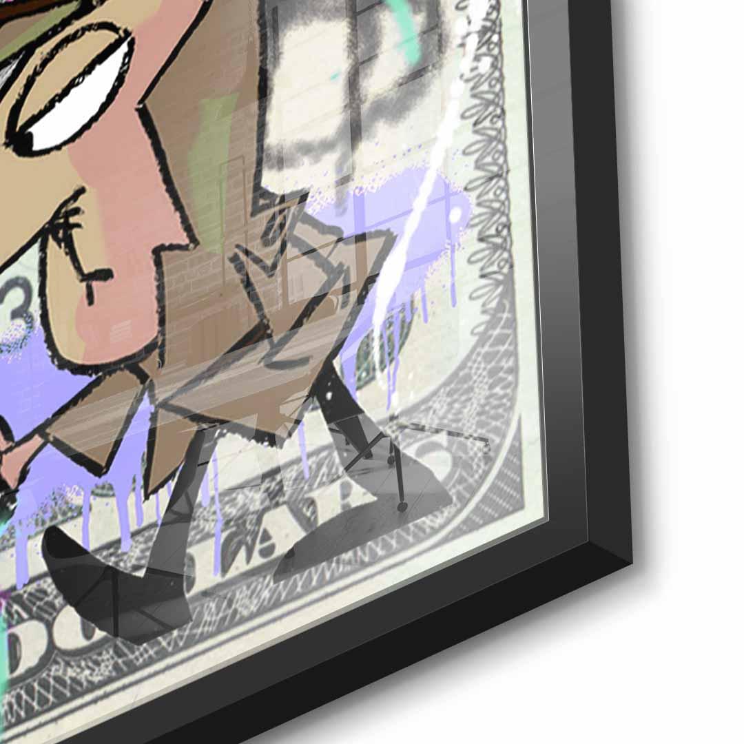 100 Dollar Panther - Acrylglas