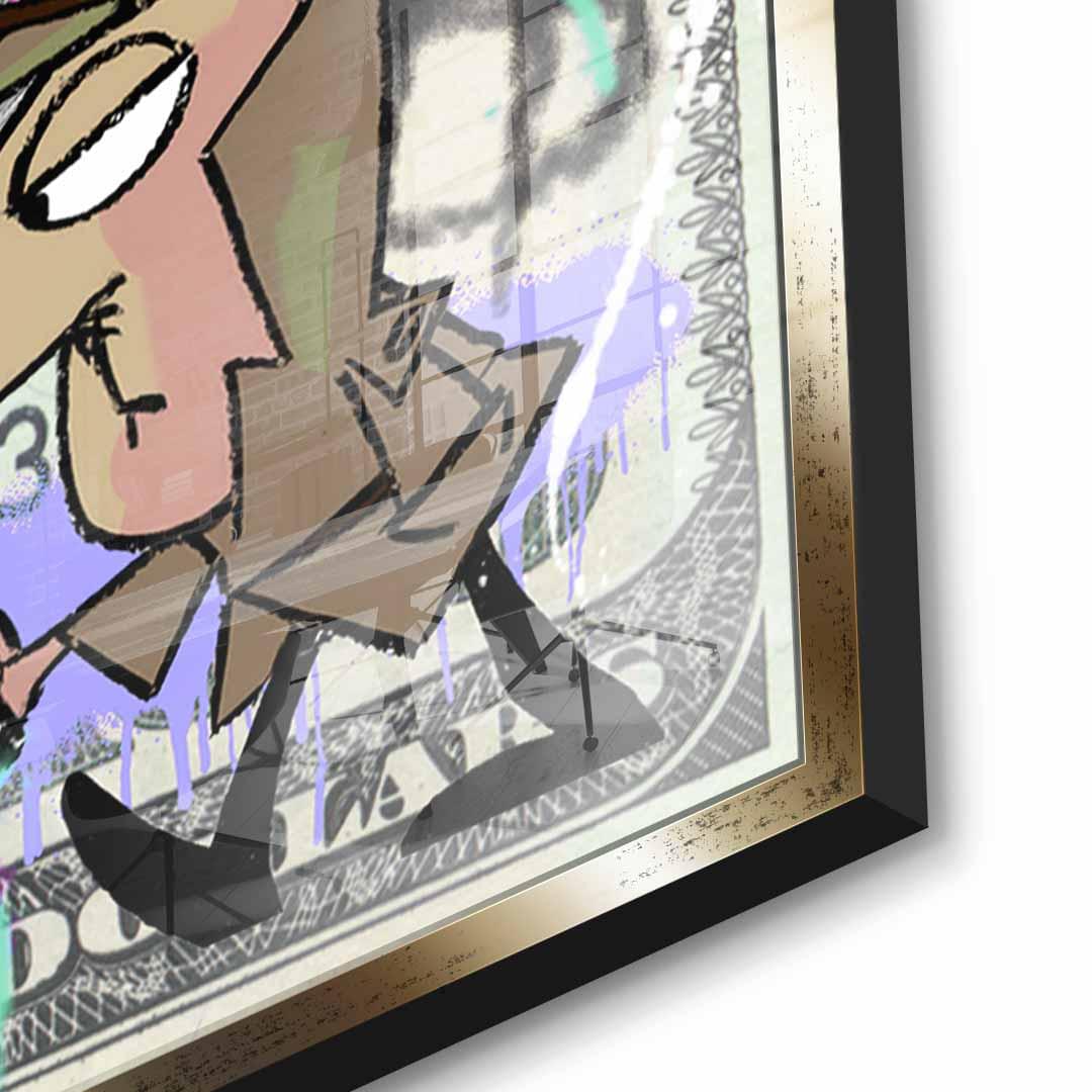 100 Dollar Panther - Acrylglas