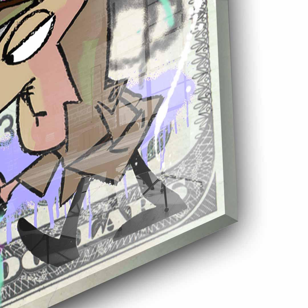 100 Dollar Panther - acrylic glass