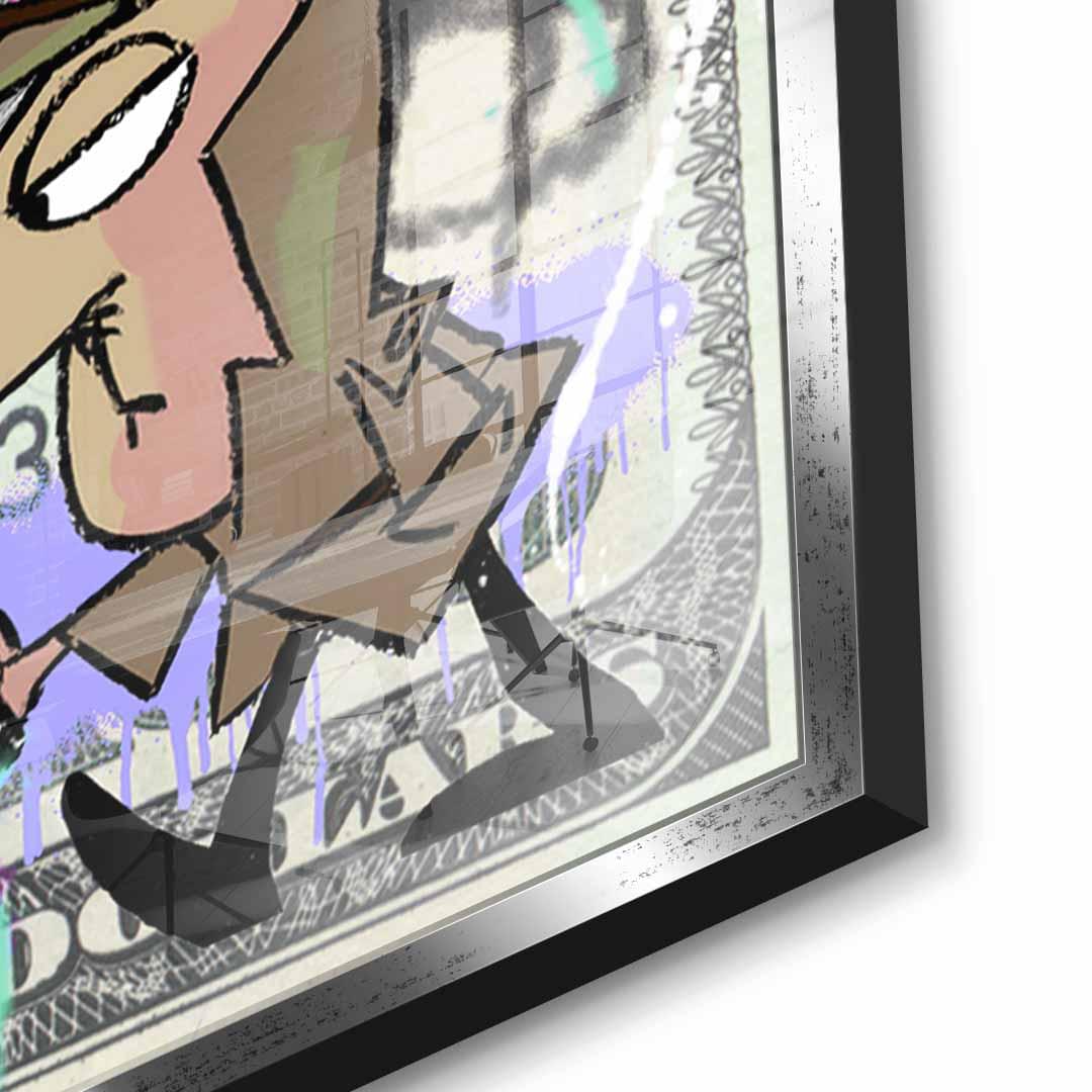 100 Dollar Panther - acrylic glass