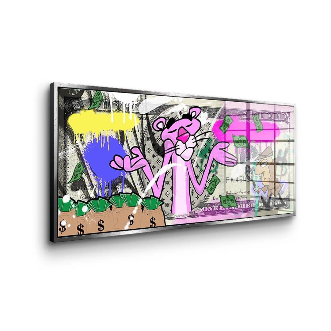 100 Dollar Panther - Acrylglas