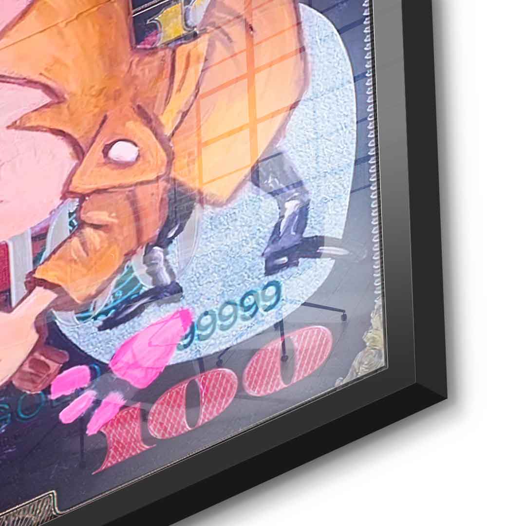 Never give up - Acrylglas