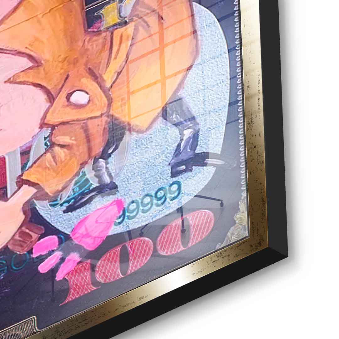 Never give up - Acrylglas