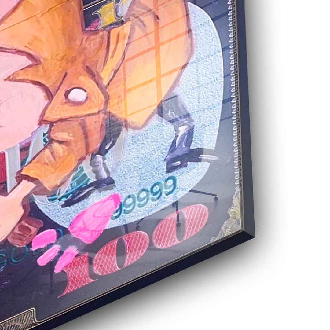 Never give up - Acrylglas