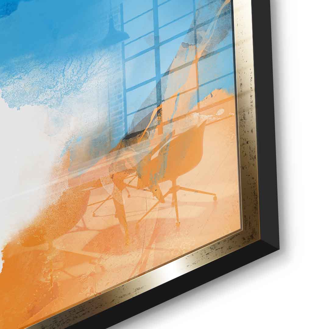 Dialogue of wise men - Acrylic glass