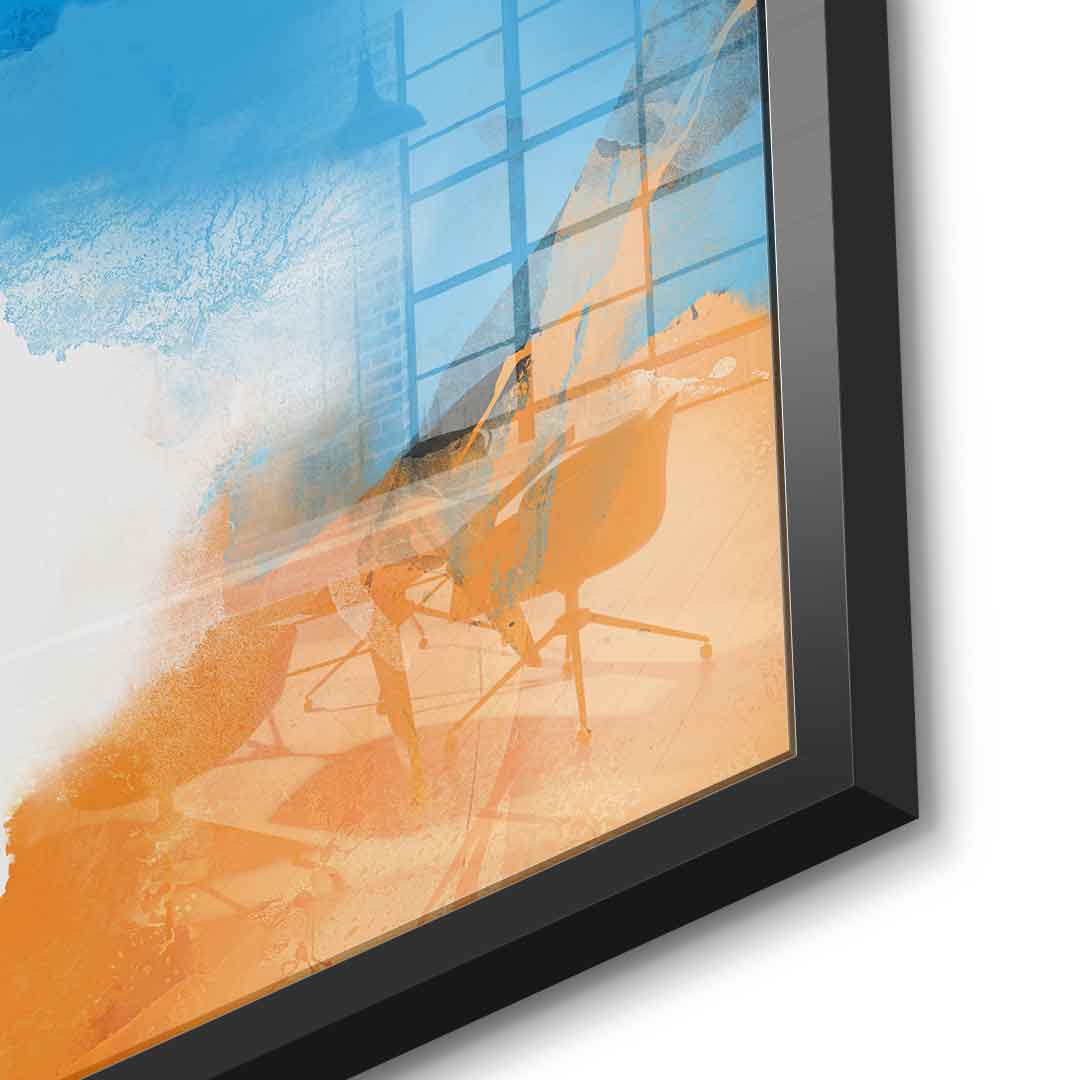 Dialogue of wise men - Acrylic glass