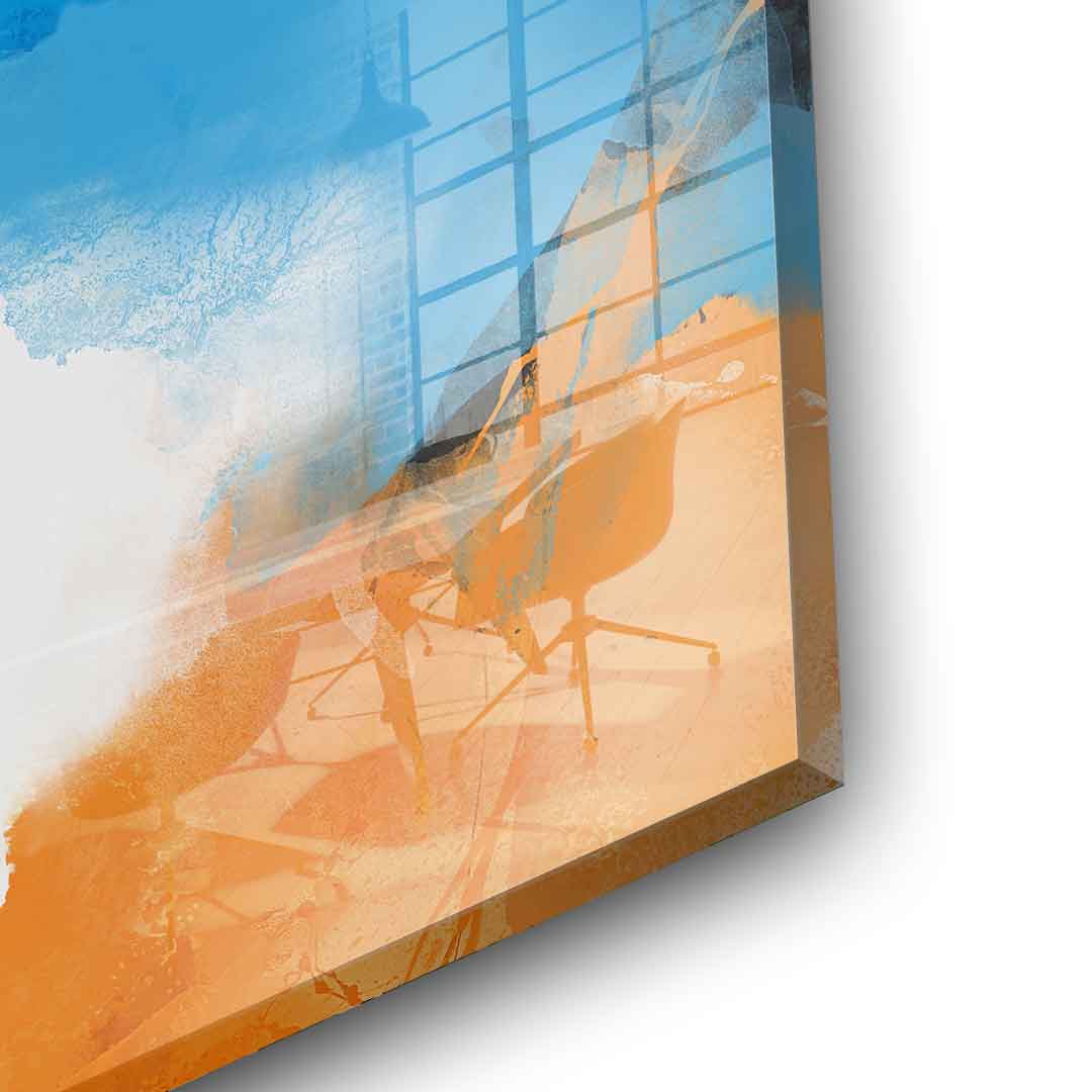 Dialogue of wise men - Acrylic glass