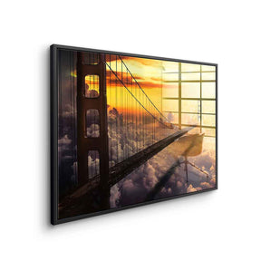 Die Brücke der Zukunft - Acrylglas