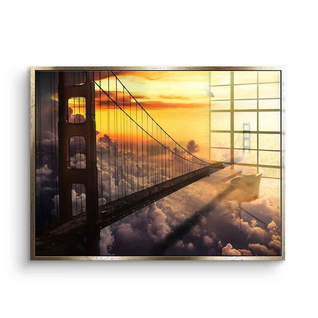 Die Brücke der Zukunft - Acrylglas