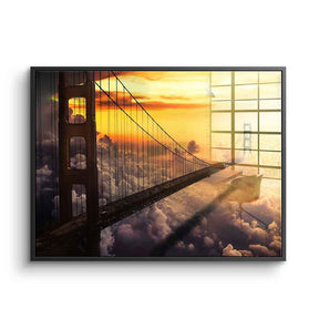 Die Brücke der Zukunft - Acrylglas