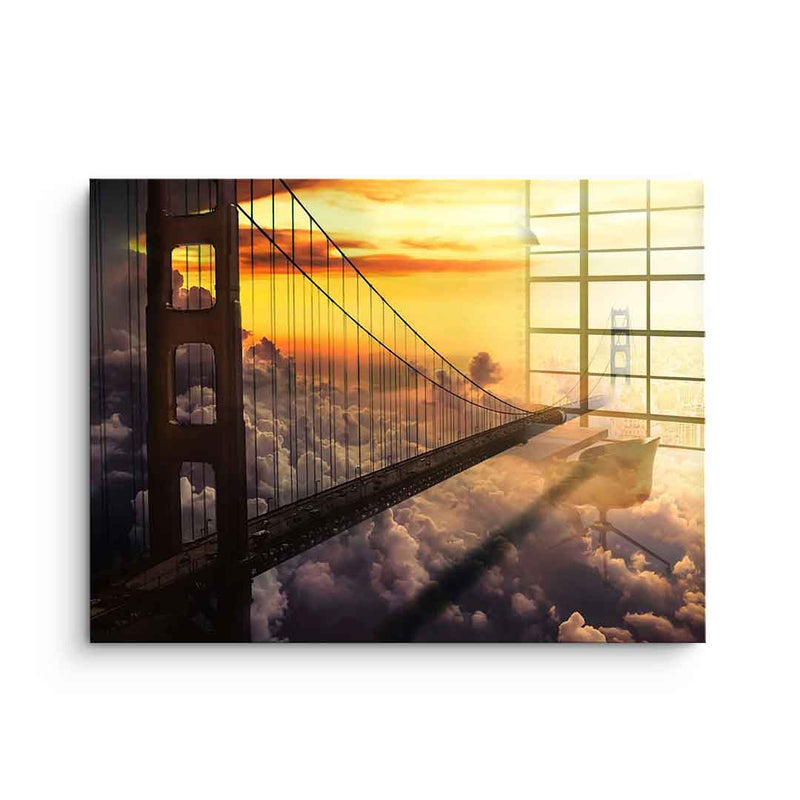 Die Brücke der Zukunft - Acrylglas